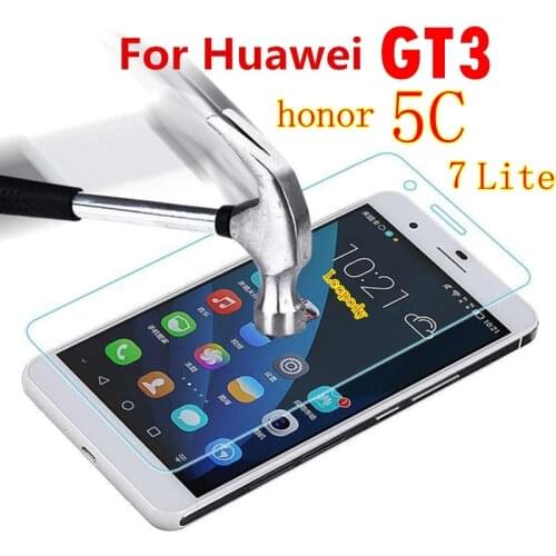 Tempered glass FOR Huawei GT3 gt 3 honor 7 Lite 7lite honor 5C NEM-TL00H NEM-UL10 FOR huawei Screen Protector Protective Film