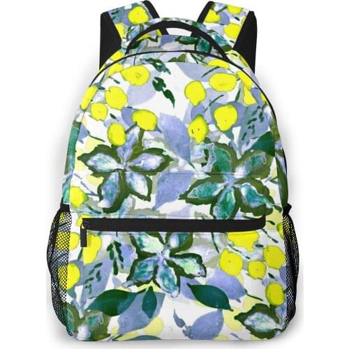 Women Backpack with Multiple Using Women Backpacks Watercolor Flowers Female School Bag Girls Travel Bag