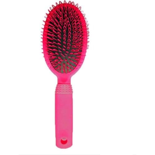 Hair Extension Brush Womens Hair Extension Hair Brush Loop for Silicone Micro Ring Fusion Bond Anti-static Salon Styling Tools