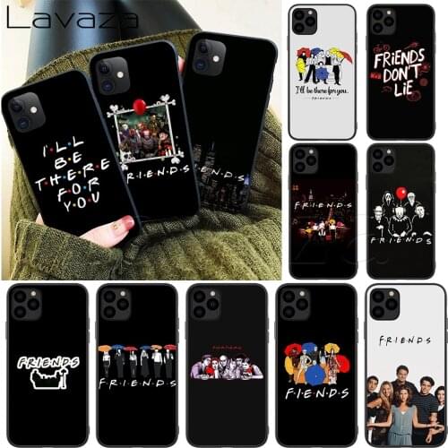 Lavaza Friends TV Silicone Soft Case for iPhone 12 Mini 11 Pro XS Max XR X 8 7 6 6S Plus 5 5S SE