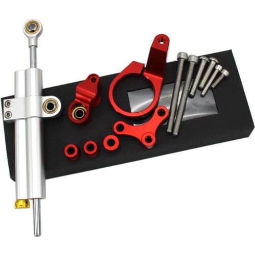 2019-2020 CNC Carbon fiber Motorcycle Adjustable Steering Damper Stabilizer Kit For HONDA CBR650R CBR 650 R cbr650r cbr 650 r
