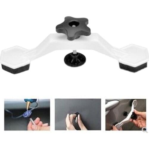 Universal Car Dent Repair Body Damage Fix Tool Pulling Bridge Puller Dent Removal Glue Tabs Hand Repair Tools Kit Paintless