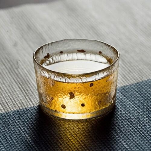 Japanese Style Glass Tea Cup, Heat-resistant Small Tea Cup, Sake Cup