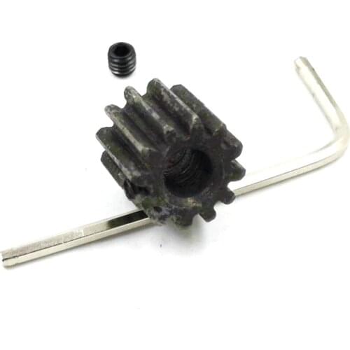 1 Piece Retail Pinion 1M 12 Teeth #45 Steel Gear 14MM Diameter Hole 6mm Top Wire Steel Gear 126A