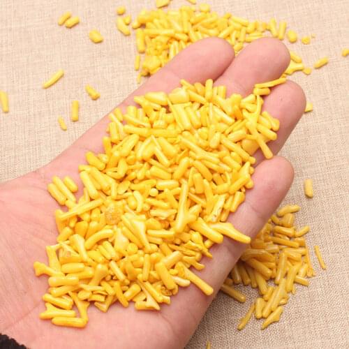 50g Artificial Yellow Coral Quartz Crystal Rock Chips Freedom Body Gem Lucky E05 Healing Crystals