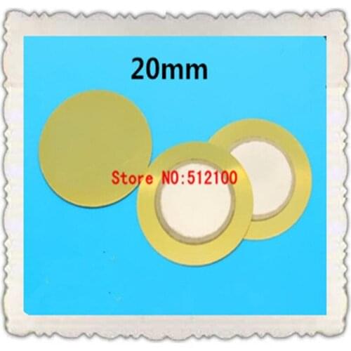 50pcs 20 mm diameter pressure washers piezoelectric ceramic piece Piezoelectric buzzer Piezoelectric buzzer