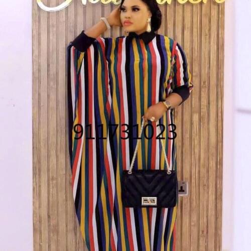 African Dresses for Women 2021 Summer African Clothes Dashiki Print Grand Boubou Africaine Femme Robe Bazin Riche Africa Dress