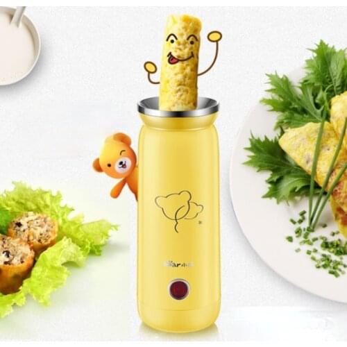 Automatic Eggs Roll Maker Mini Electric Boiler Cup Omelette Breakfast Machine Cooking Tools Sausage Burrito Bear/JDQ-B01G2