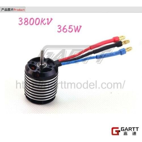 GARTT 3800kv 365w 3S Brushless Motor For 450 Align Trex RC Helicopter