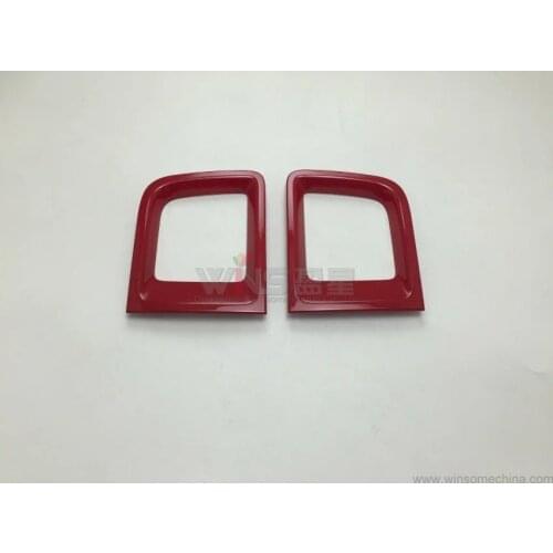 Front Grille Side Trim For Jeep Renegade 2016 4 Colors Chrome ABS Car-styling accessories Tuning accessories Orginal