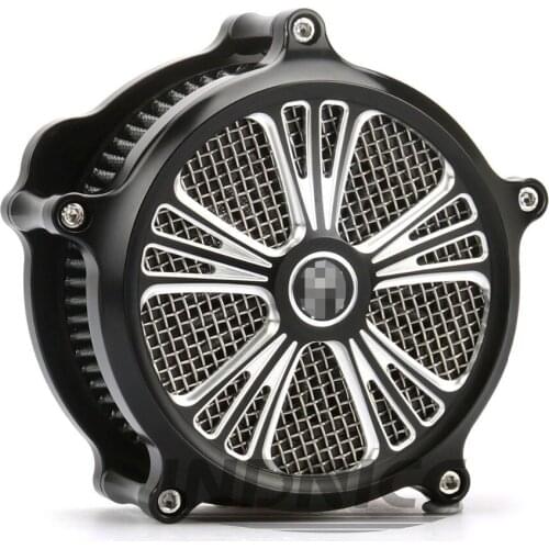 CNC black Domino Air Cleaner For harley air intake For harley sportster xl883 1200 air filters sportster 883 2007-2017