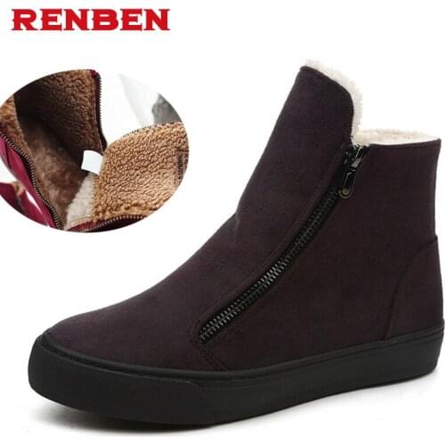 Women boots Botas 2017 new arrival women winter boots warm snow boots fashion platform ankle boots for women shoes