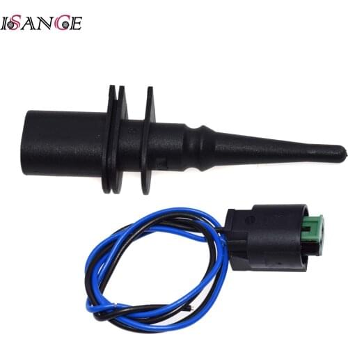 ISANCE Air Temperature Sensor + Connector Plug + Wire For BMW 320i 325i 323i 328i 330i 525i 528i 530i 545i 540i 740i 760i 650i