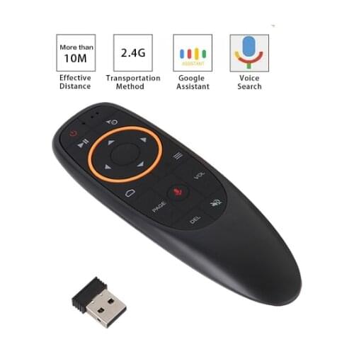 G10 Voice Remote Control 2.4G Wireless Air Mouse IR Learning for Nordic one Android tv box Sweden Norway Denmark Finland media p