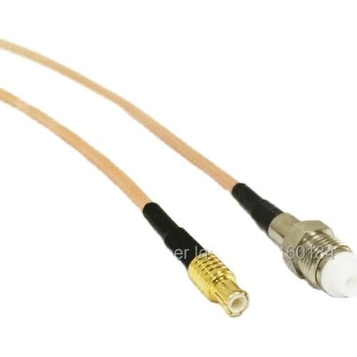 New Modem Coaxial Cable MCX Male Plug Connector To FME Female Jack Connector RG316 Cable Pigtail 15CM 6" Adapter