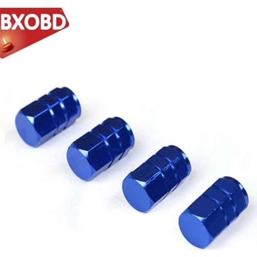 Car Tire Valve Stem Caps Car Wheel Tires Valves Tyre Stem Air Caps 4PCS Bolt-in Aluminum Theftproof Valve Caps
