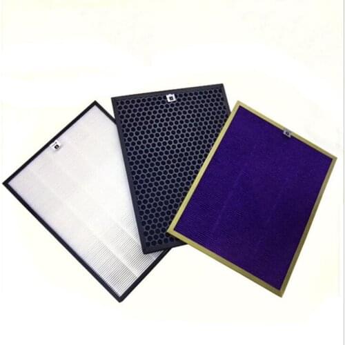 3pcs/lot AC4141 AC4143 AC4144 filter kit for Philips AC4072 AC4074 AC4083 AC4084 AC4085 AC4086 AC4014 ACP073 air purifier parts