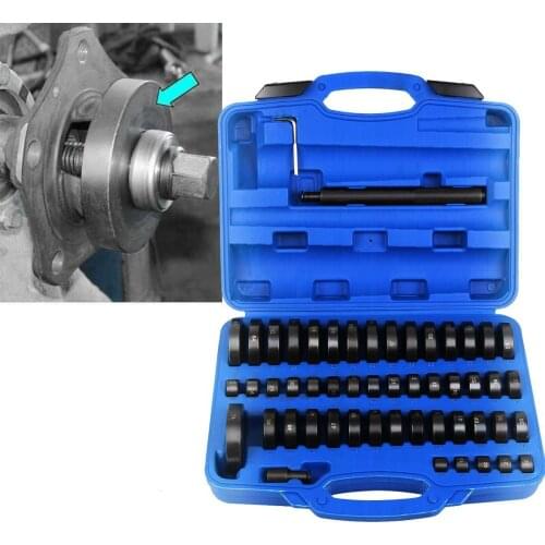 Samger 51pcs Bushing Bearing Seal Driver Custom Push Press Disc Tool Set 18-74mm For Auto Car Motorcycle Repair Tools
