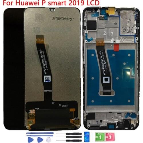6.21 Inch Original LCD For Huawei P Smart 2019 LCD Display With Frame Digitizer Assembly For P Smart 2019 LCD Repair Parts