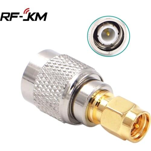 Adapter TNC Male jack to SMA Male plug RF Coaxial Connector High Quanlity