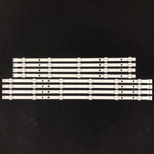 New 8 pieces/set LED Backlight Strip For Samsung UE46H5373 UE46H6203 UN46FH6030F D3GE-460SMA-R2 D3GE-460SMB-R1 2013SVS46 3228N1