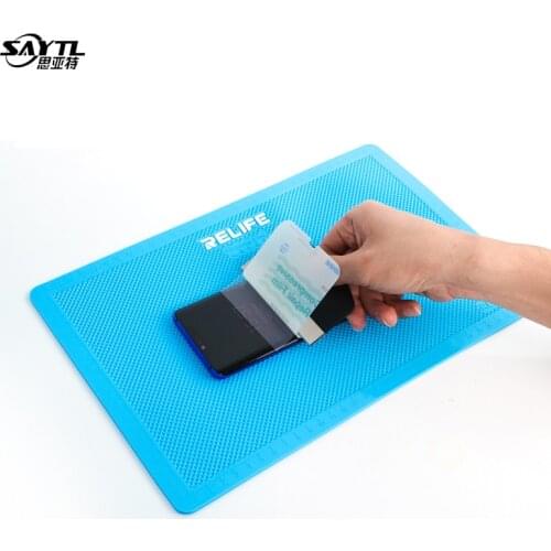 Heat Insulation Non-slip Working Mat Heat-resistant DIY Mobile phone film Repair Insulation Silicone pad Maintenance Platform