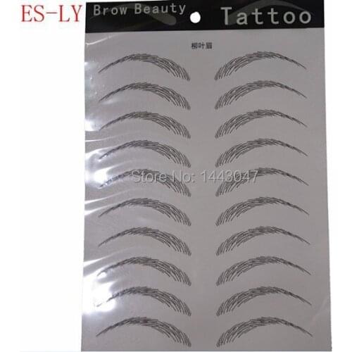 Freeshipping 10Pcs/Lot eyebrow stencils & Eyebrow Stencils Makeup Tool & multi-functional delicate makeup eyebrow stencils