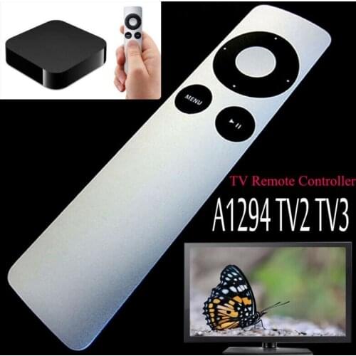 Universal Replacement TV Remote Control for Apple TV1 TV2 TV3 Remote Controller A1294 2B15 Tool Parts