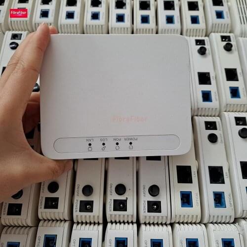 10pcs High Value HUAWEI HG8010 HG8110 1FE GPON EPON Terminal ONU Huawei Ont FTTH Fiberhome Secondhand Modem English Language ONT