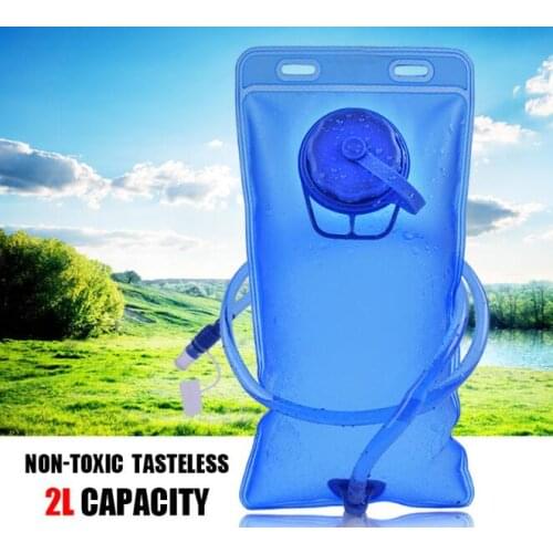2L Translucent PEVA Camping & Hiking folding water bag Food grade TPU water bag liner