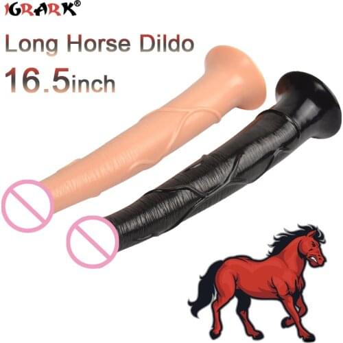 Dildo Realist Gode Enorme Female Toys 16.5 inch Super Huge Penis Suction Cup Male Dick Erotic Toys for Adult Sex Toys for Woman