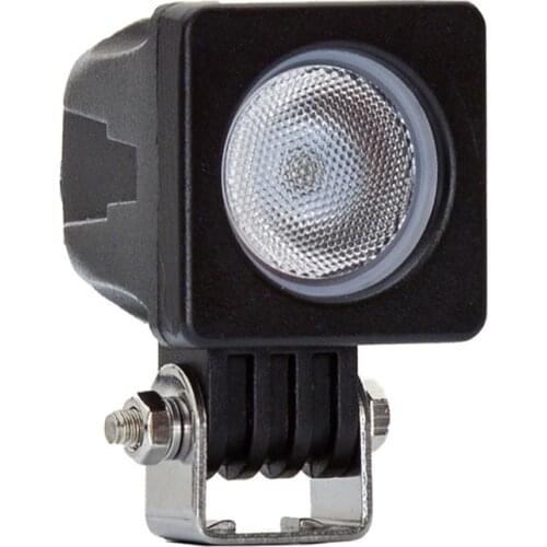 ECAHAYAKU 10W LED Work Light 12V 24V Car Auto Truck ATV Motorcycle Trailer 4X4 4WD Tractor Scooter Bike Working Driving Headlamp