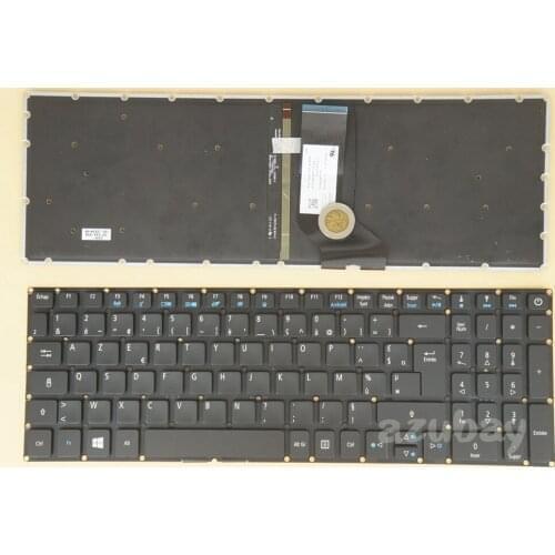 French Keyboard for Acer As VN7-572TG VN7-592G VN7-792G A715-71G A717-71G, TM K50-10 K50-20 K50-30 P459-G2-M P459-G2-MG Backlit