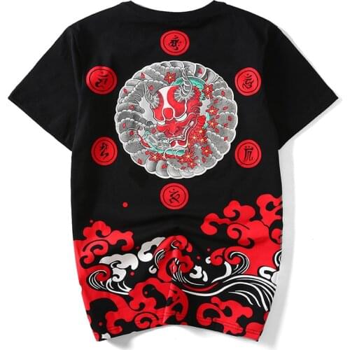 2020 New Arrival Hip Hop Casual O-neck Print Men Painting Cotton Loose Summer Short Sleeve T Shirt Brand Clothing Tshirt Homme