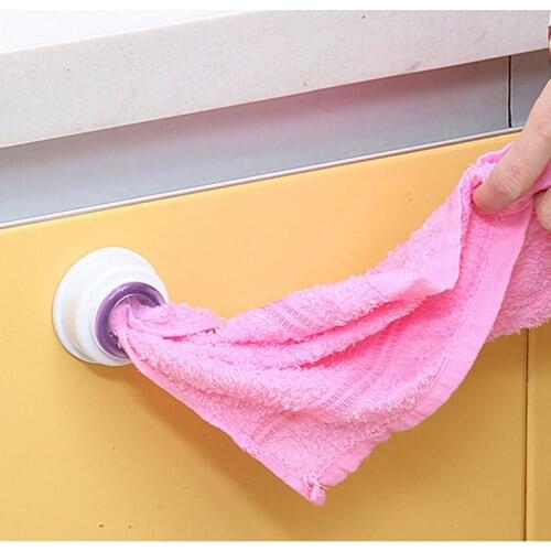 Wall Shelf Wash Cloth Clip Holder Clip Dishclout Storage Rack Bath Room Storage Hand Towel Rack Bathroom Kitchen Supplies