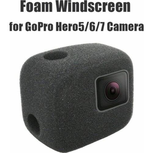 Foam Windproof Camera Sponge Cover Windslayer Wind Cap Case Noise Reduction Windscreen Frame For Gopro Hero 7 6 5