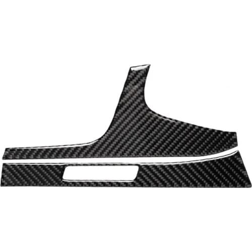 Fit For Audi Q7 SQ7 4M 2016-2019 real carbon fiber instrument left-hand drive and right-hand drive instrument frame 2-piece set