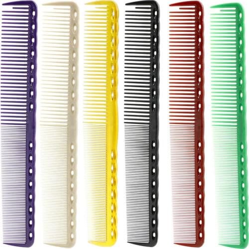 10pcs/Lot Pro Salon Barber Haircut Comb High Quality Anti-static Hairdressing Hair Cutting Comb Set Hair Care Styling Tool Y8