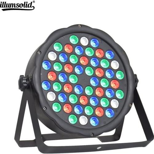 RGBW 4IN1 54x3w Led Par Dmx512 Control for DJ Sets Disco Parties Dances Stage Performances Clubs