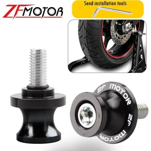 M8 8mm Swingarm Spools Slider For Honda CBR 600RR 1000RR 600 F2 F3 F4 F4i For Kawasaki Z800 ZX6R ZX10R For Suzuki GSXR 750 1000