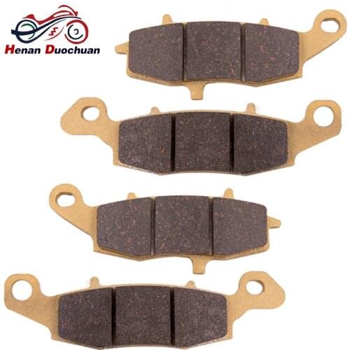 2pair Front Rear Motorcycle Brake Pads Disc For Kawasaki VN 1500 J1/J2/R1/R2/R3/N1/N2/N3 VN 800 VN 900