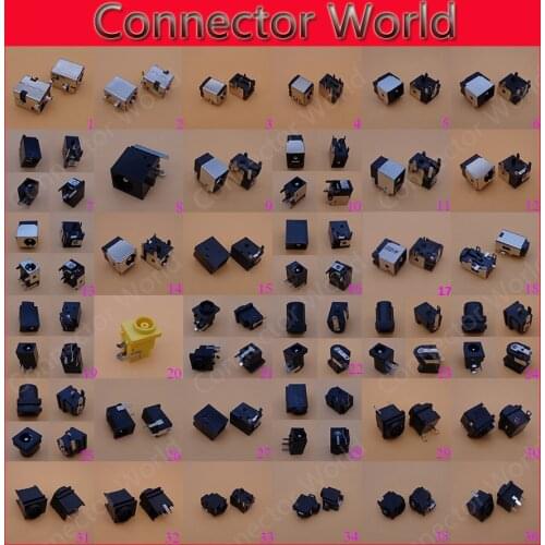 36models For Lenovo Toshiba Samsung DELL ASUS SONY Tongfang ACER New commonly Laptop DC power jack connector charging port