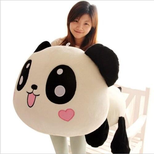 45cm Giant Mini Plush Stuffed Plush Bolster Valentines Day Gift Gift Soft Panda Plush Doll Toy Fans Gift