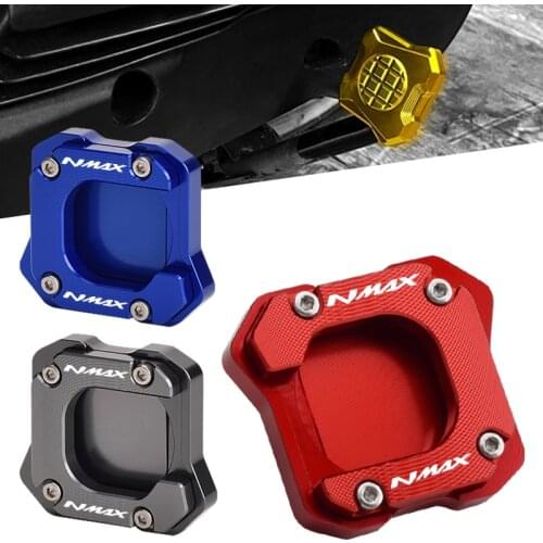 Motorcycle accessories main large support frame widened non-slip mat Enlarger Pad side bracket For NMAX 125 155 NMAX125 NMAX155