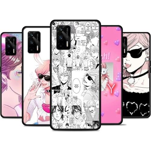 Anime Yarichin Club For Realme 8 GT Neo Flash Edition Explorer Master Q3 Pro Narzo30 C21 C20 C11 C20A C21Y Phone Case