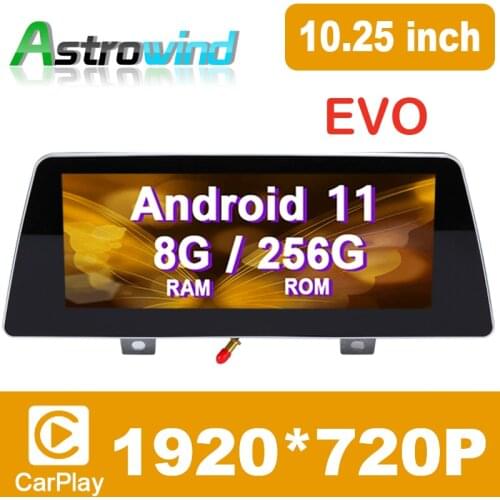 10.25“ 8 Core Android 10.0 Car Auto Radio Video Audio ForBMW 5 Series G30 G31 2018- EVO