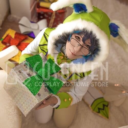 COSPLAYONSEN Ensemble Stars White Easter Switch Tsumugi Aoba Cosplay Costume All Sizes