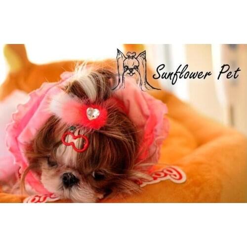 New Pets Dogs Grooming Pet Hair Product Hair Accessories pet ball hairpin