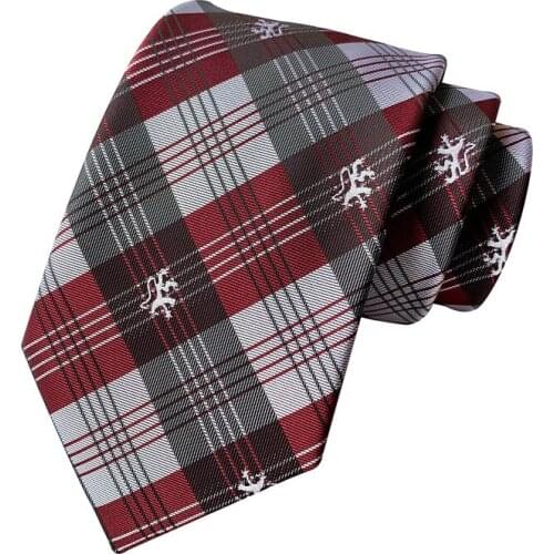 New Formal Stripe Business Tie Mens Business Tie Accessories Fashion 8cm Dress Plaid Tie Party Dress Gown Polyester Silk OL Tie