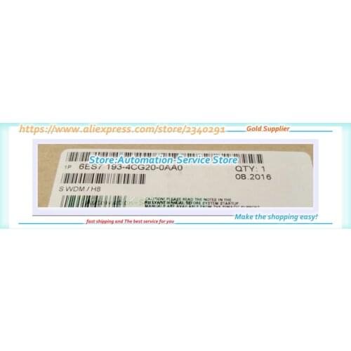 Original New Offer 1P 6ES7193-4CG20-0AA0 Terminal Module TM-E30S44-01 6ES7 193-4CG2O-OAAO Warranty For 1 Year